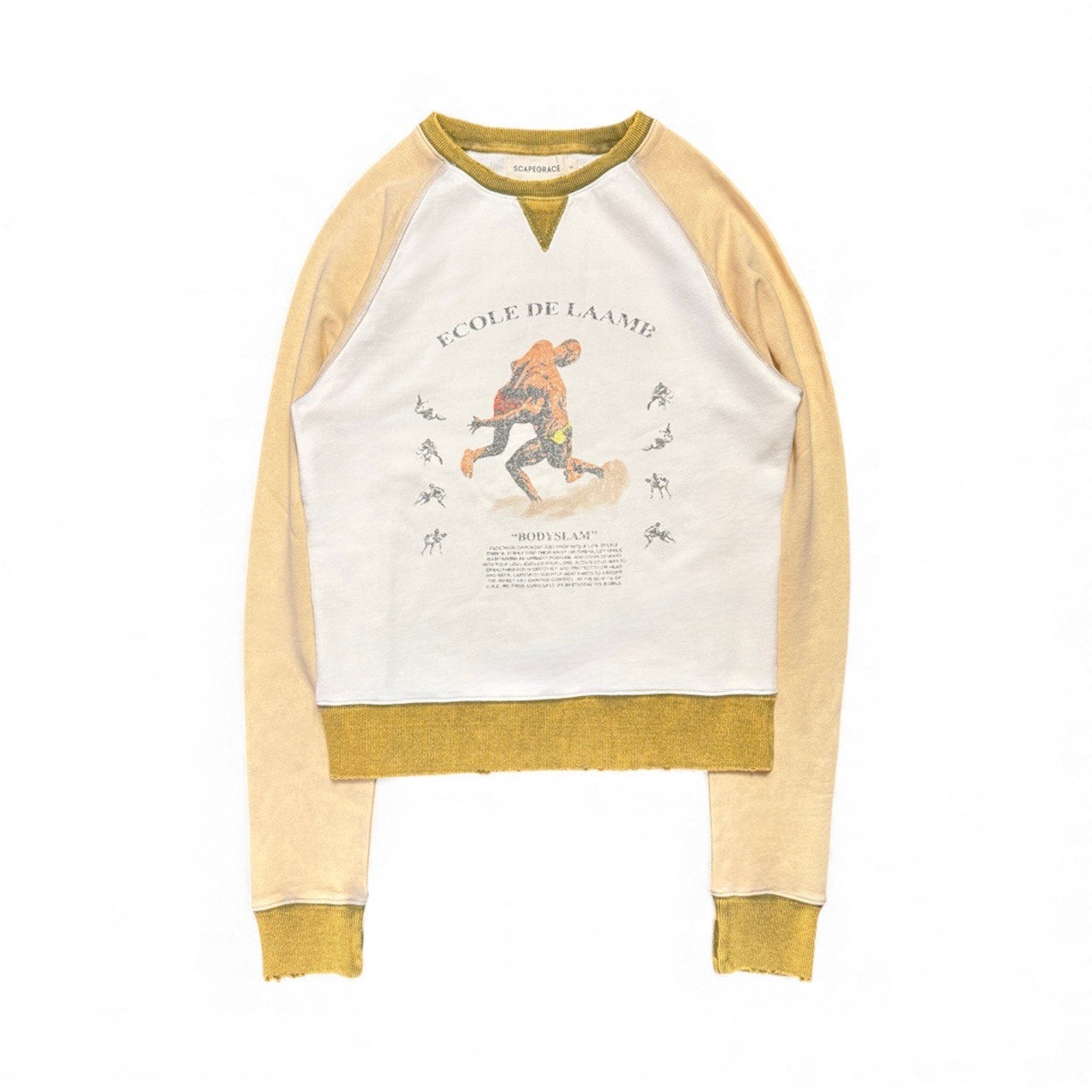 "LAAMB" CREW SAND YELLOW