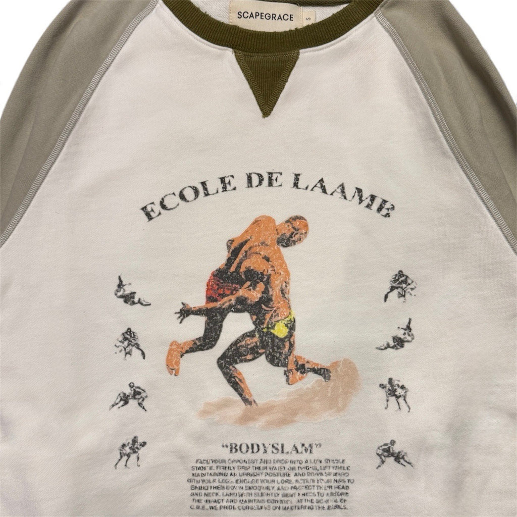 "LAAMB" CREW KHAKI GREEN