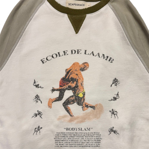 "LAAMB" CREW KHAKI GREEN